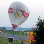 Ballon landet in Giebelstadt